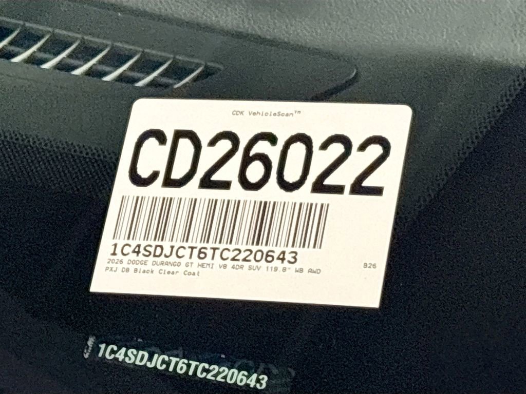 New 2026 Dodge Durango GT image 26