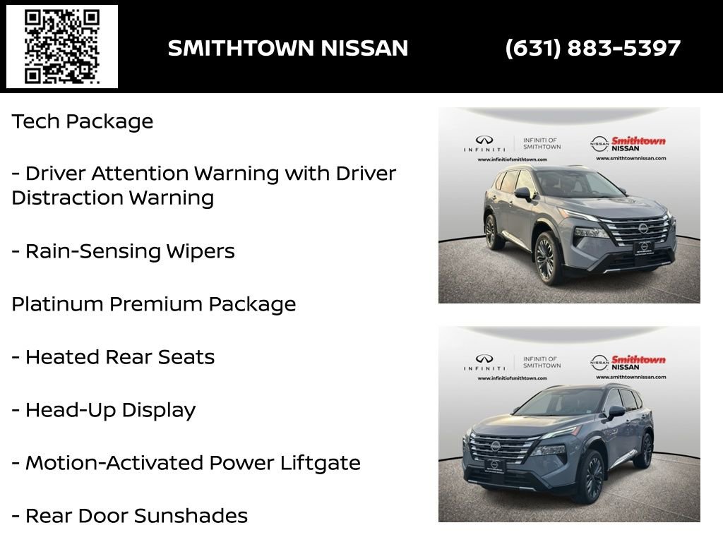Certified 2025 Nissan Rogue Platinum w/ Tech Package image 7