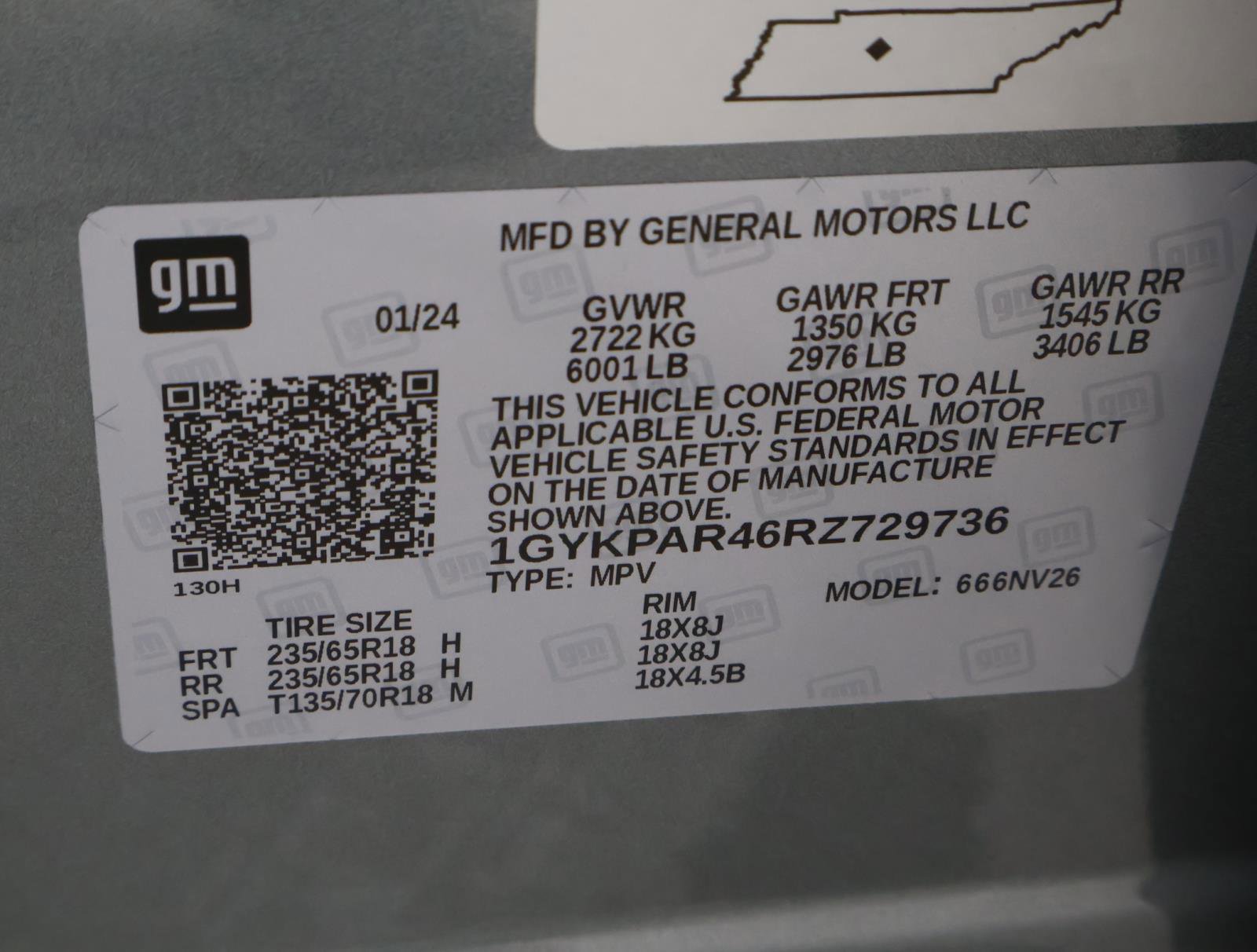 Certified 2024 Cadillac XT6 Luxury image 31