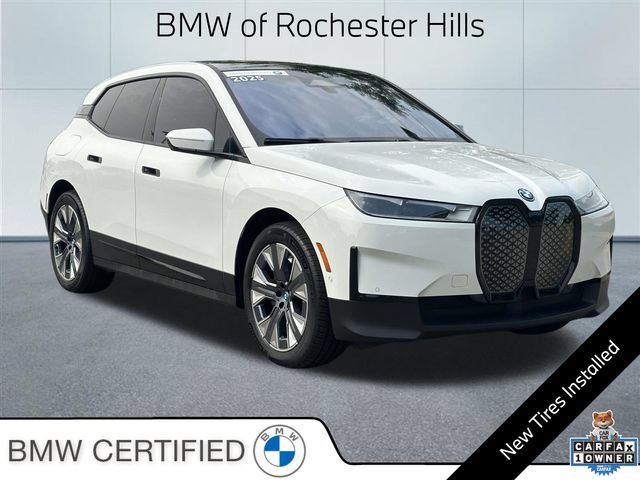 Certified 2025 BMW iX xDrive50 w/ Convenience Package AWD/4WD image 1