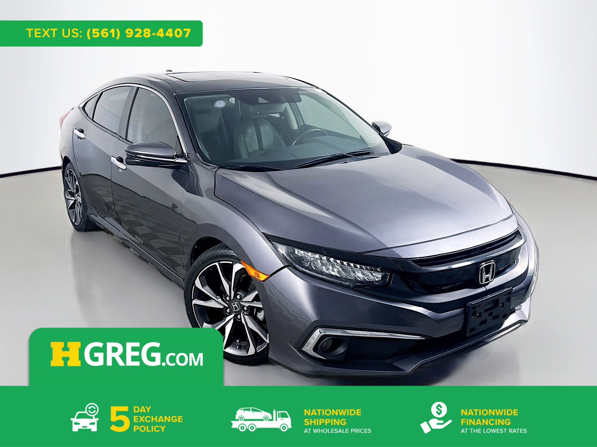 Used 2020 Honda Civic Touring image 1