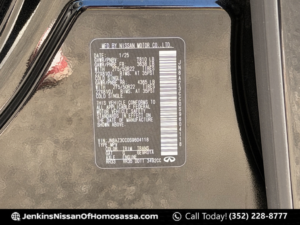 Used 2025 INFINITI QX80 Autograph AWD/4WD image 50