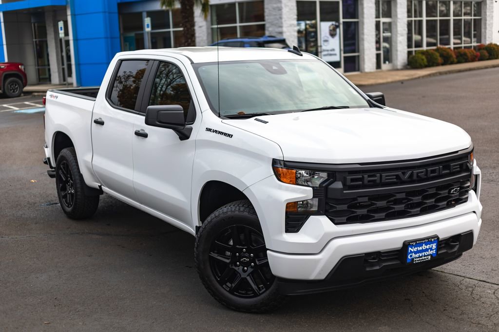 New 2025 Chevrolet Silverado 1500 Custom w/ Turbomax Blackout Package image 2
