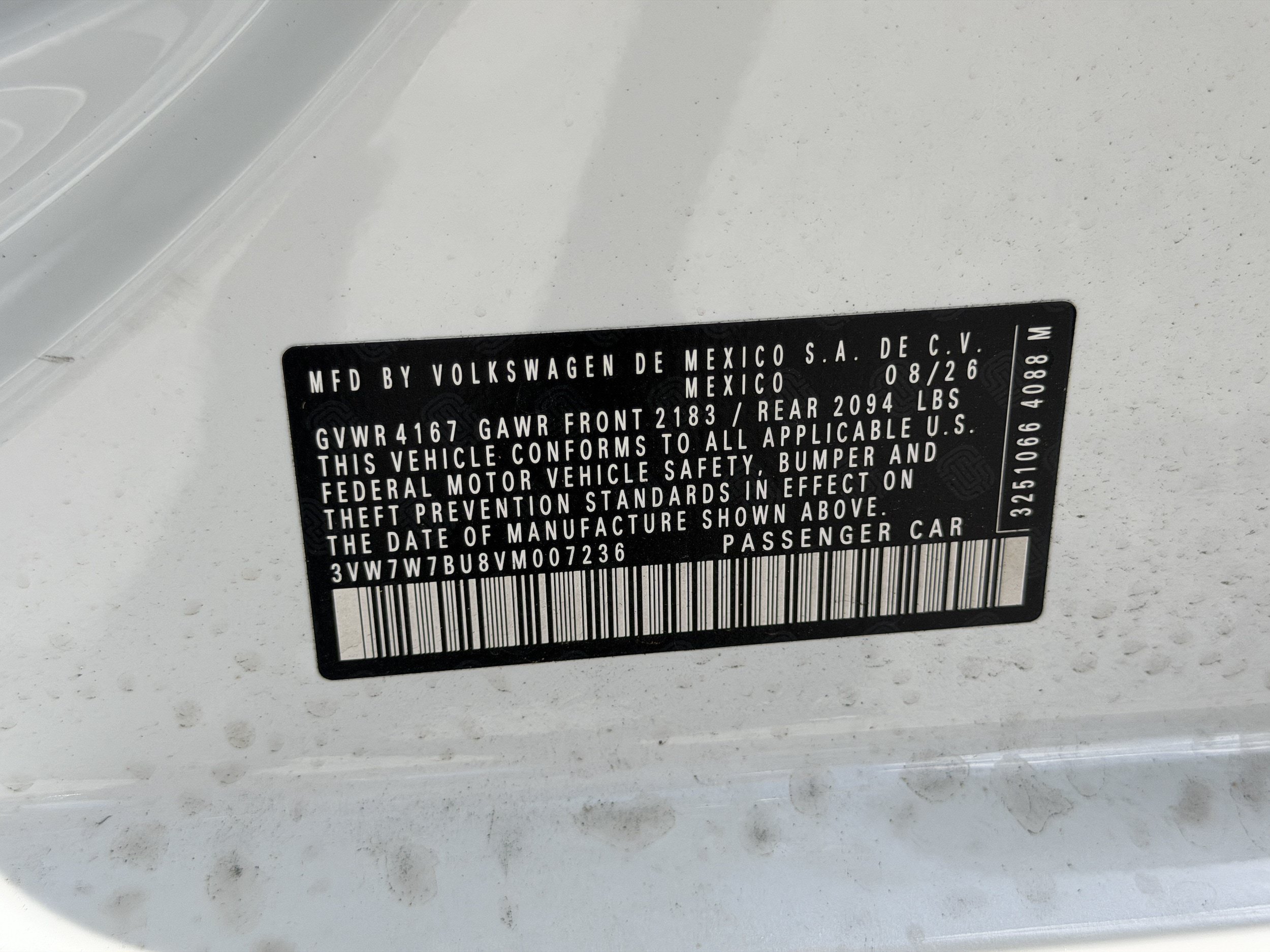 New 2027 Volkswagen Jetta SE FWD image 35