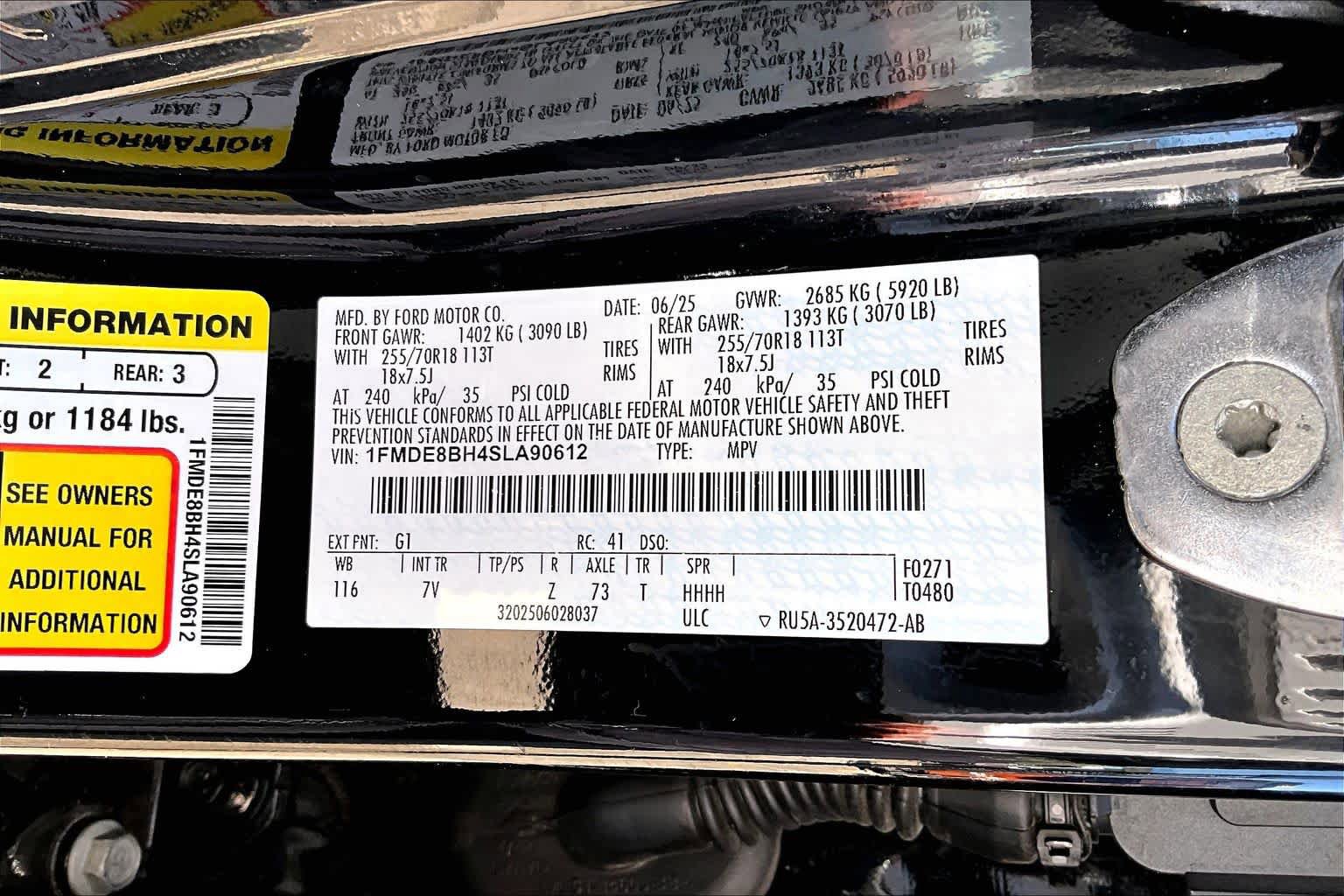 Used 2025 Ford Bronco Outer Banks AWD/4WD image 34