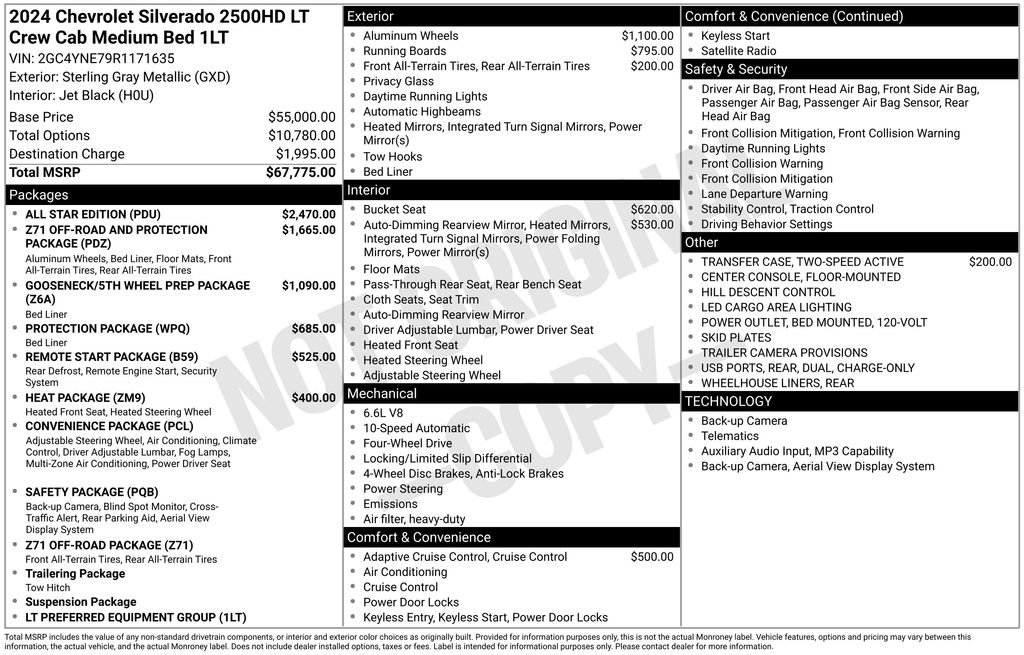 Used 2024 Chevrolet Silverado 2500 LT w/ All Star Edition AWD/4WD image 31