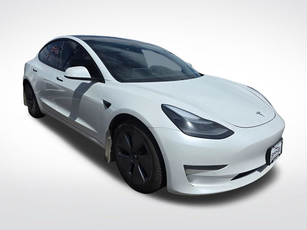 Used 2021 Tesla Model 3 Long Range AWD/4WD image 3