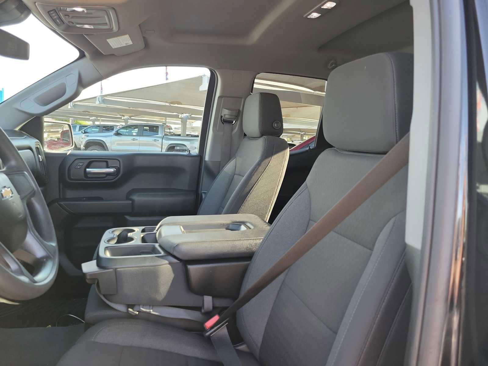 Used 2025 Chevrolet Silverado 1500 Custom w/ LPO, Dark Essentials Package RWD image 15
