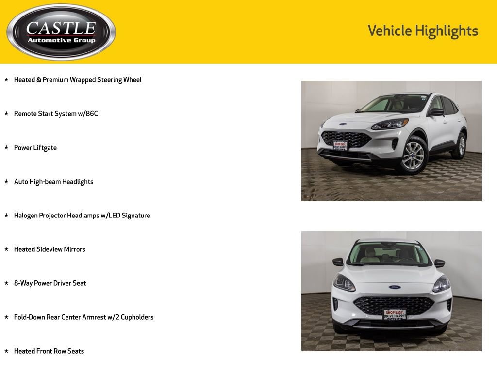 Used 2022 Ford Escape SE w/ Convenience Package image 8