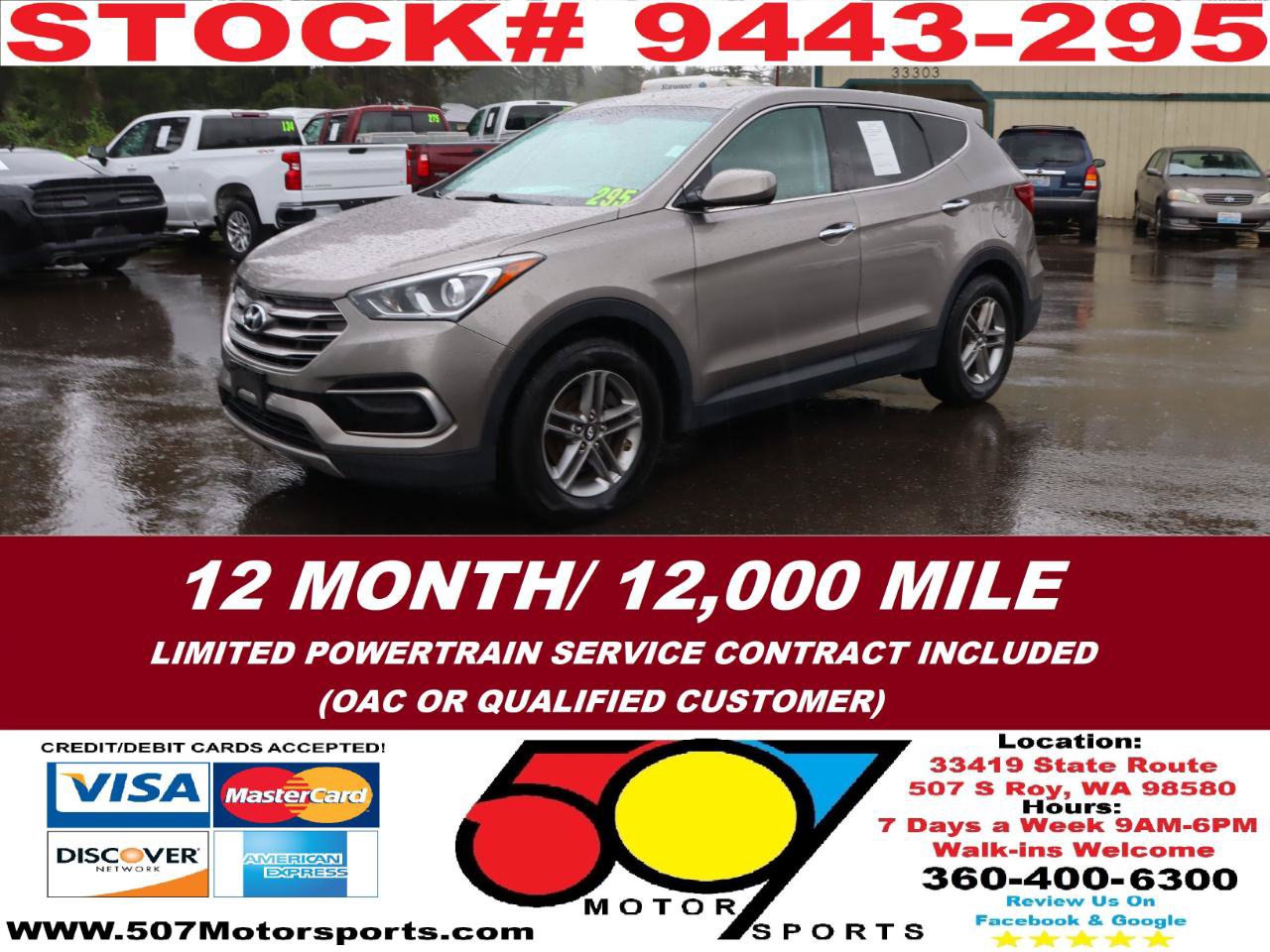 Used 2017 Hyundai Santa Fe Sport FWD image 2