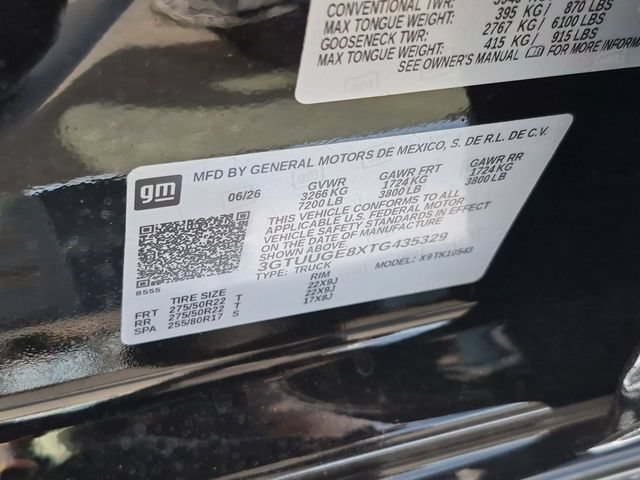 New 2026 GMC Sierra 1500 Denali w/ LPO, Black Badging Package AWD/4WD image 36