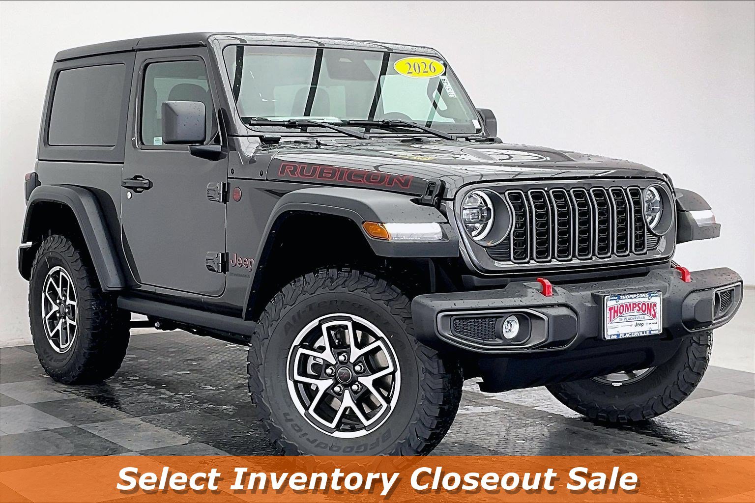 New 2026 Jeep Wrangler Rubicon