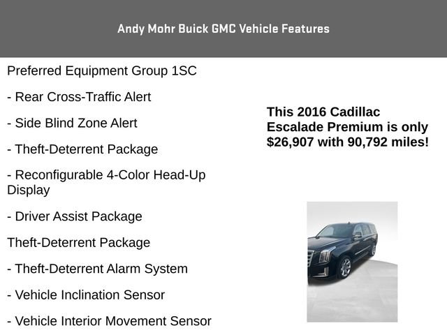 Used 2016 Cadillac Escalade Premium image 8