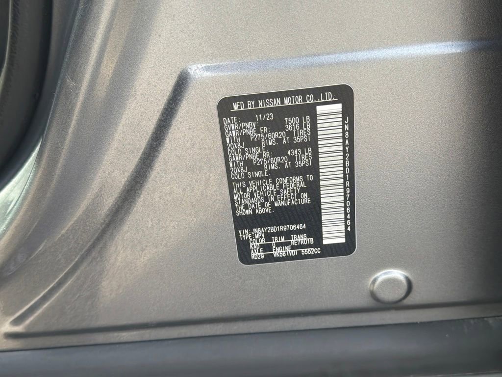 Used 2024 Nissan Armada SL AWD/4WD image 34