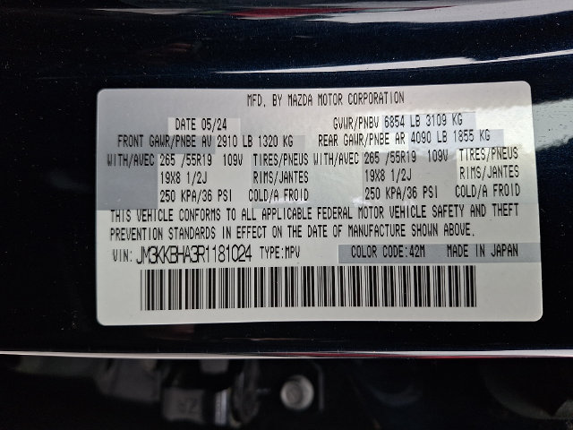 Certified 2024 MAZDA CX-90 Plug-In Hybrid w/ Preferred AWD/4WD image 29