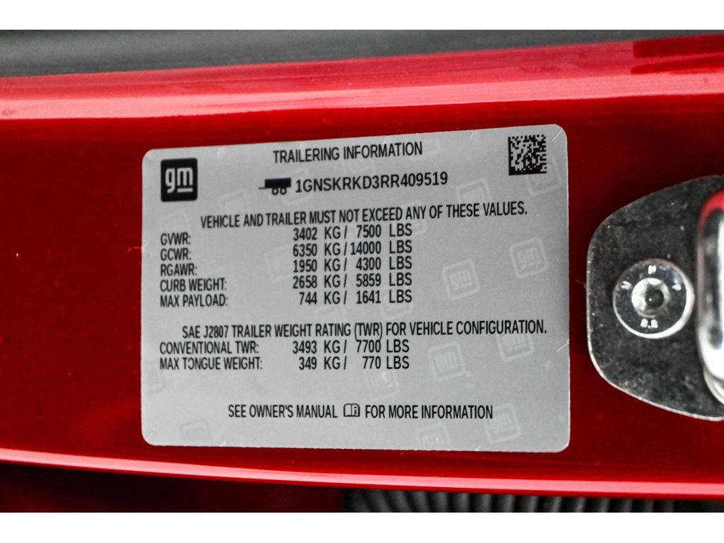 Used 2024 Chevrolet Tahoe RST w/ Luxury Package image 57