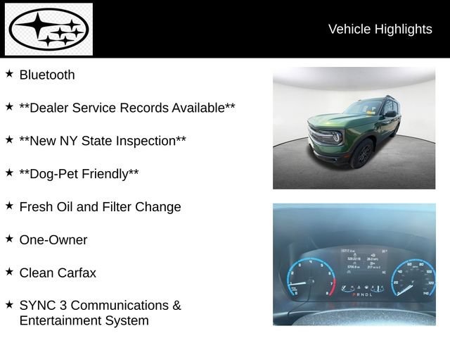 Used 2023 Ford Bronco Sport Big Bend w/ Convenience Package AWD/4WD image 11