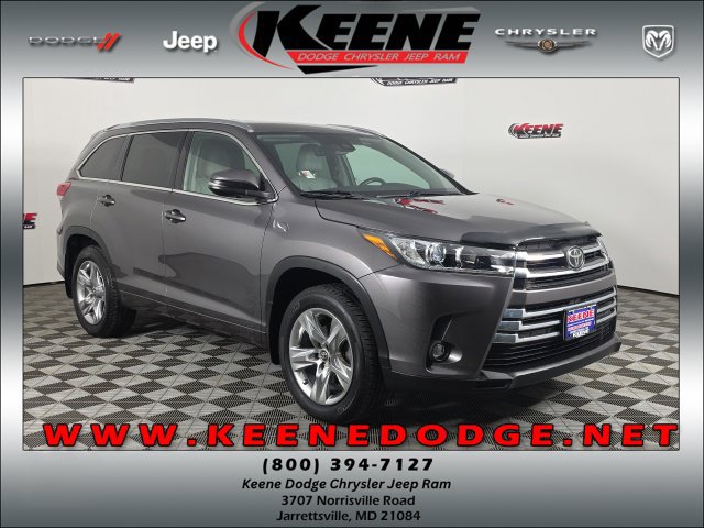 Used 2019 Toyota Highlander Limited w/ Carpet Mat Package (TMS)