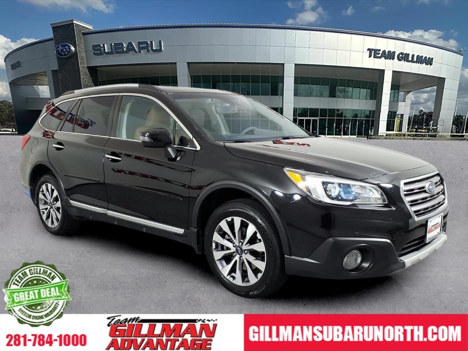 Used 2017 Subaru Outback 2.5i Touring w/ Popular Package #5A AWD/4WD image 1