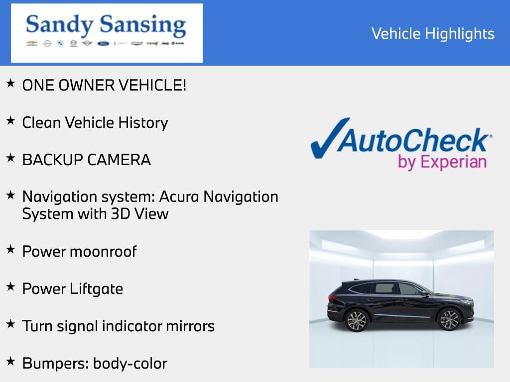 Used 2023 Acura MDX FWD w/ Technology Package image 7