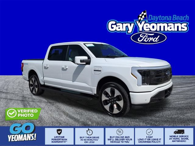 Certified 2023 Ford F150 Lightning Platinum AWD/4WD video 1