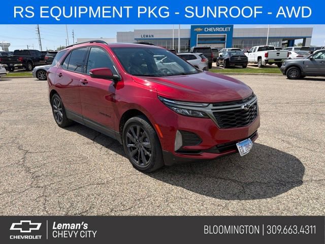 Used 2022 Chevrolet Equinox RS w/ RS Leather Package
