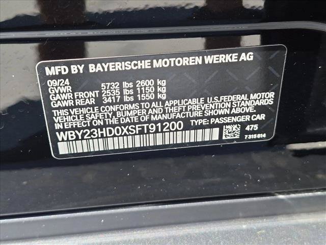 Used 2025 BMW i4 eDrive40 w/ M Sport Package RWD image 25