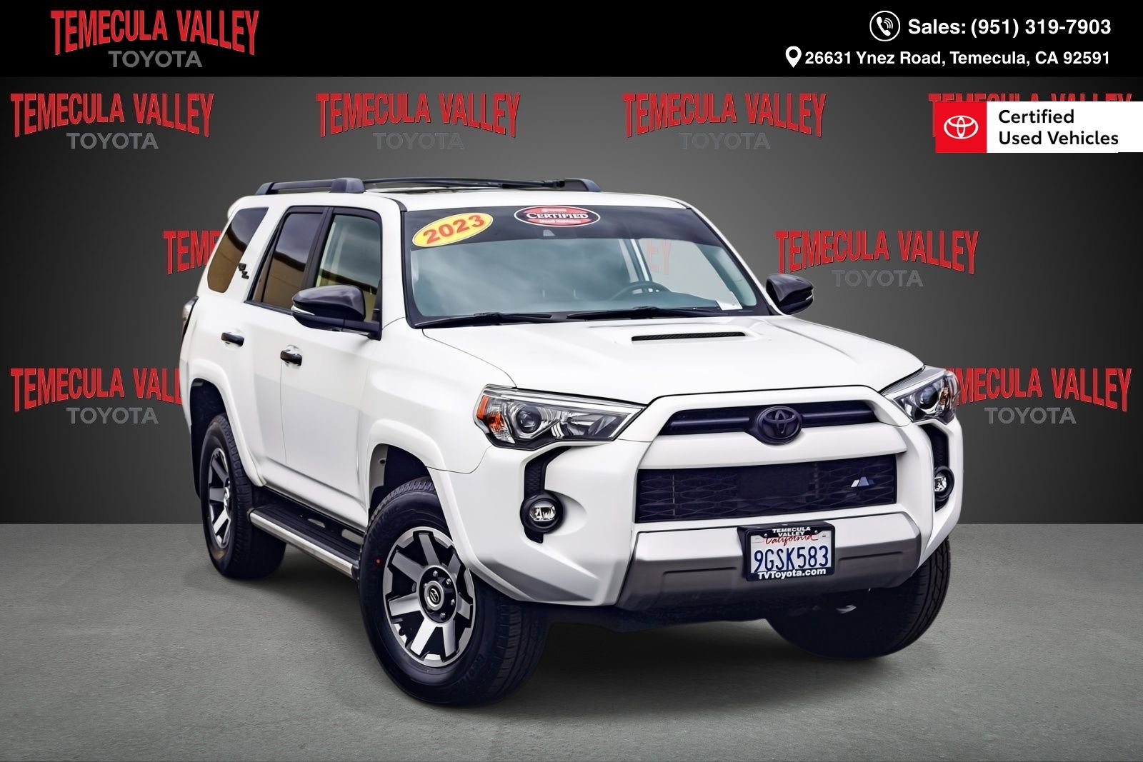 Certified 2023 Toyota 4Runner TRD Off-Road Premium w/ Moonroof Package image 1