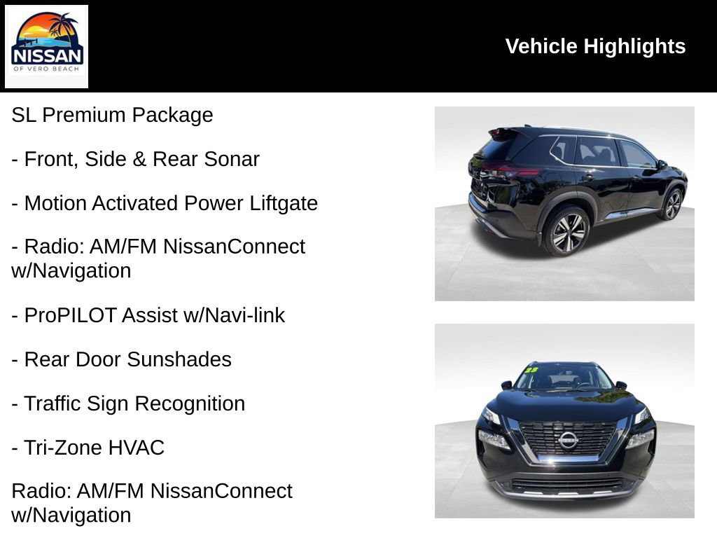 Used 2023 Nissan Rogue SL w/ SL Premium Package image 19