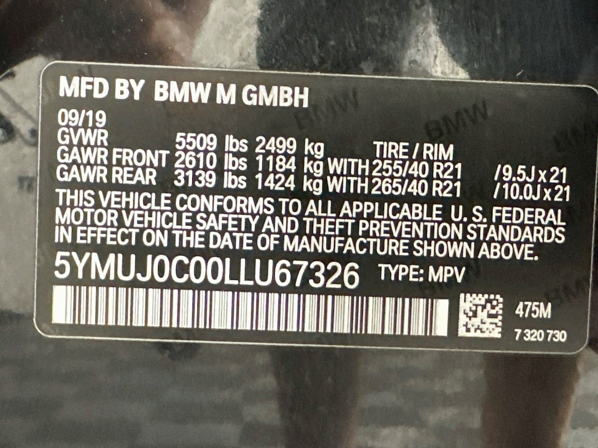 Used 2020 BMW X4 M AWD/4WD image 35