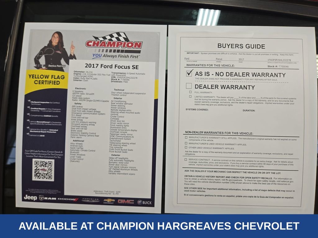 Used 2017 Ford Focus SE image 44