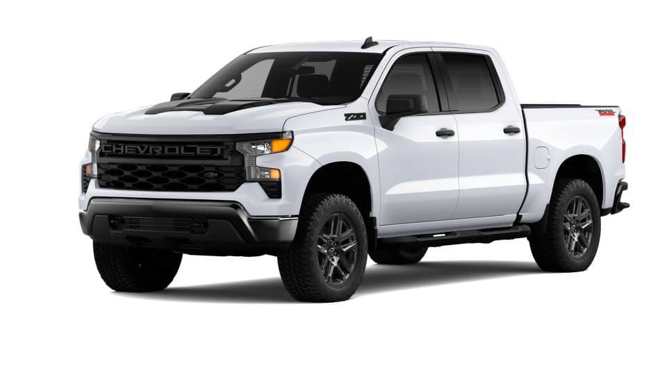 New 2026 Chevrolet Silverado 1500 Custom Trail Boss w/ Turbomax Blackout Package AWD/4WD image 2