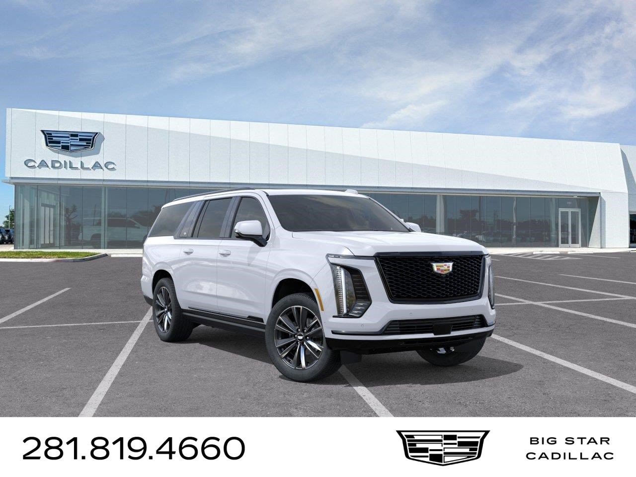 New 2027 Cadillac Escalade ESV Sport w/ LPO, Floor Liner Package