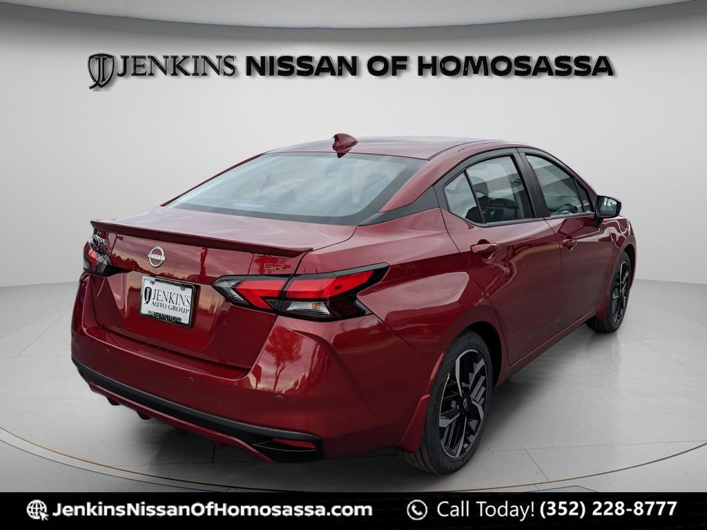 New 2025 Nissan Versa SR w/ Trunk Package FWD image 3
