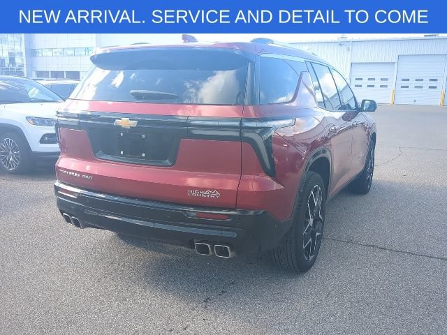 Certified 2025 Chevrolet Traverse High Country w/ LPO, Floor Liner Package AWD/4WD image 7