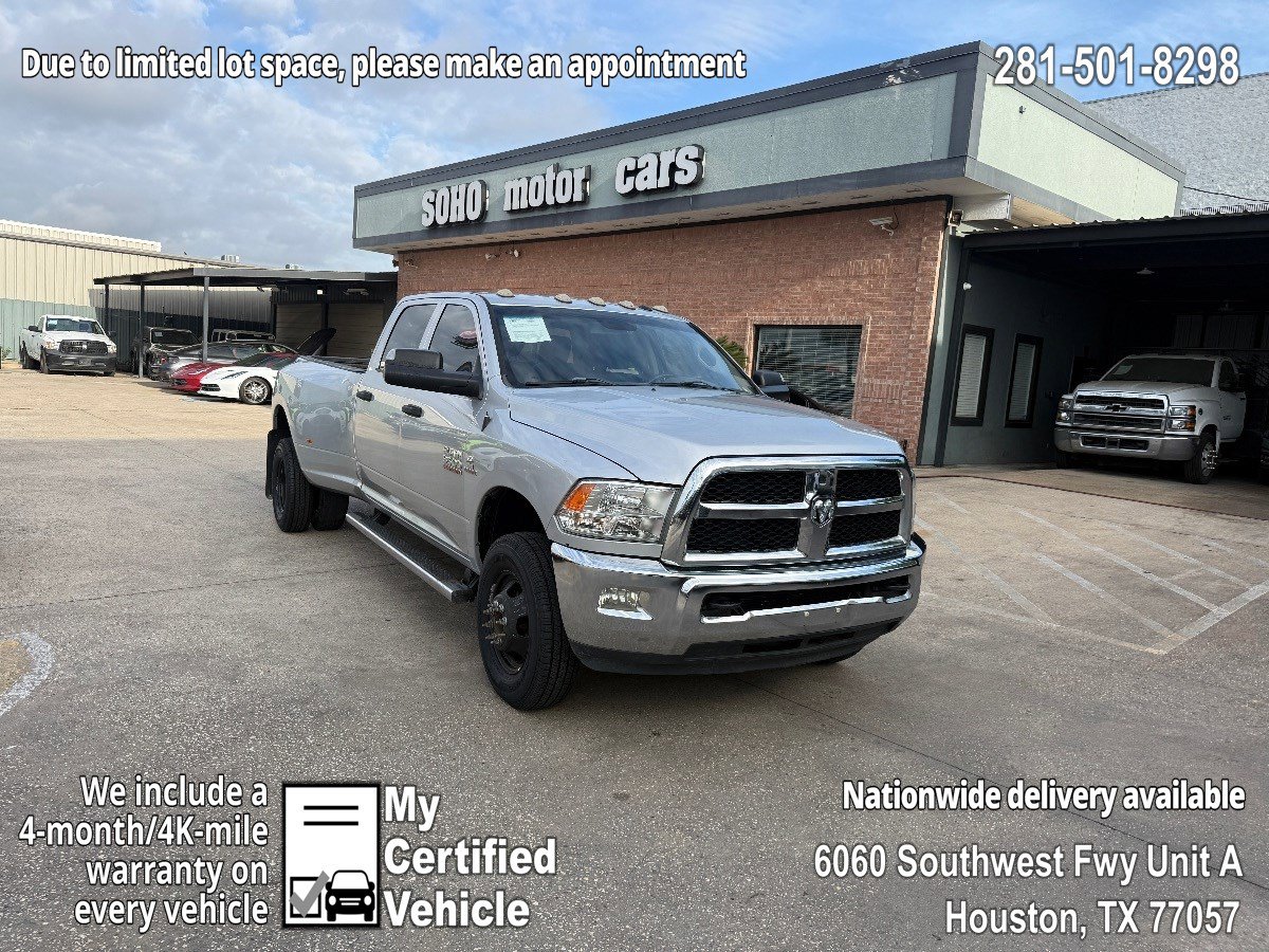 Used 2018 RAM 3500 Tradesman w/ Chrome Appearance Group AWD/4WD image 1