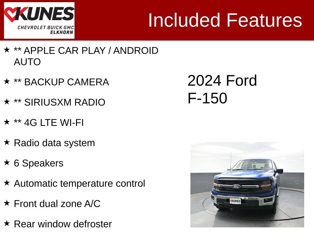 Used 2024 Ford F150 XLT AWD/4WD image 2