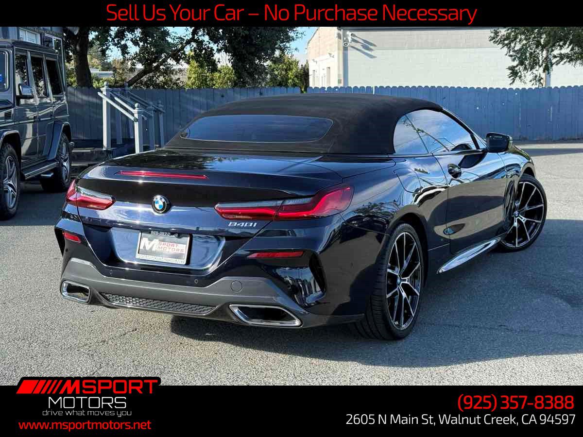 Used 2020 BMW 840i Convertible w/ M Sport Package RWD image 8