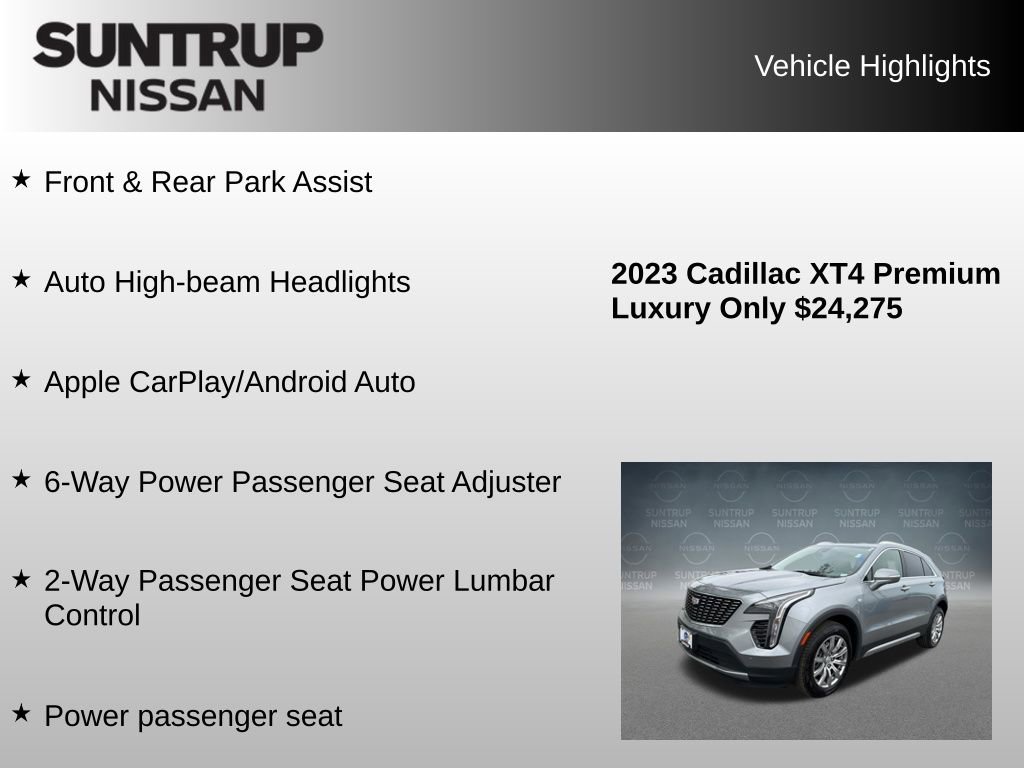 Used 2023 Cadillac XT4 Premium Luxury AWD/4WD image 15