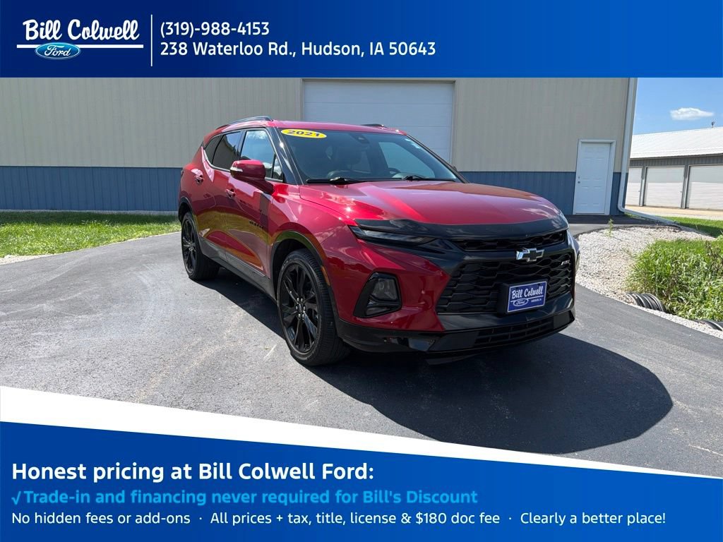 Used 2021 Chevrolet Blazer RS w/ LPO, Floor Liner Package