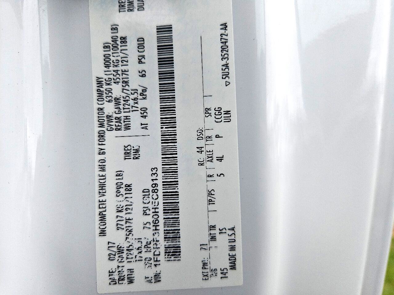 Used 2017 Ford F350 XL w/ XL Value Package image 67