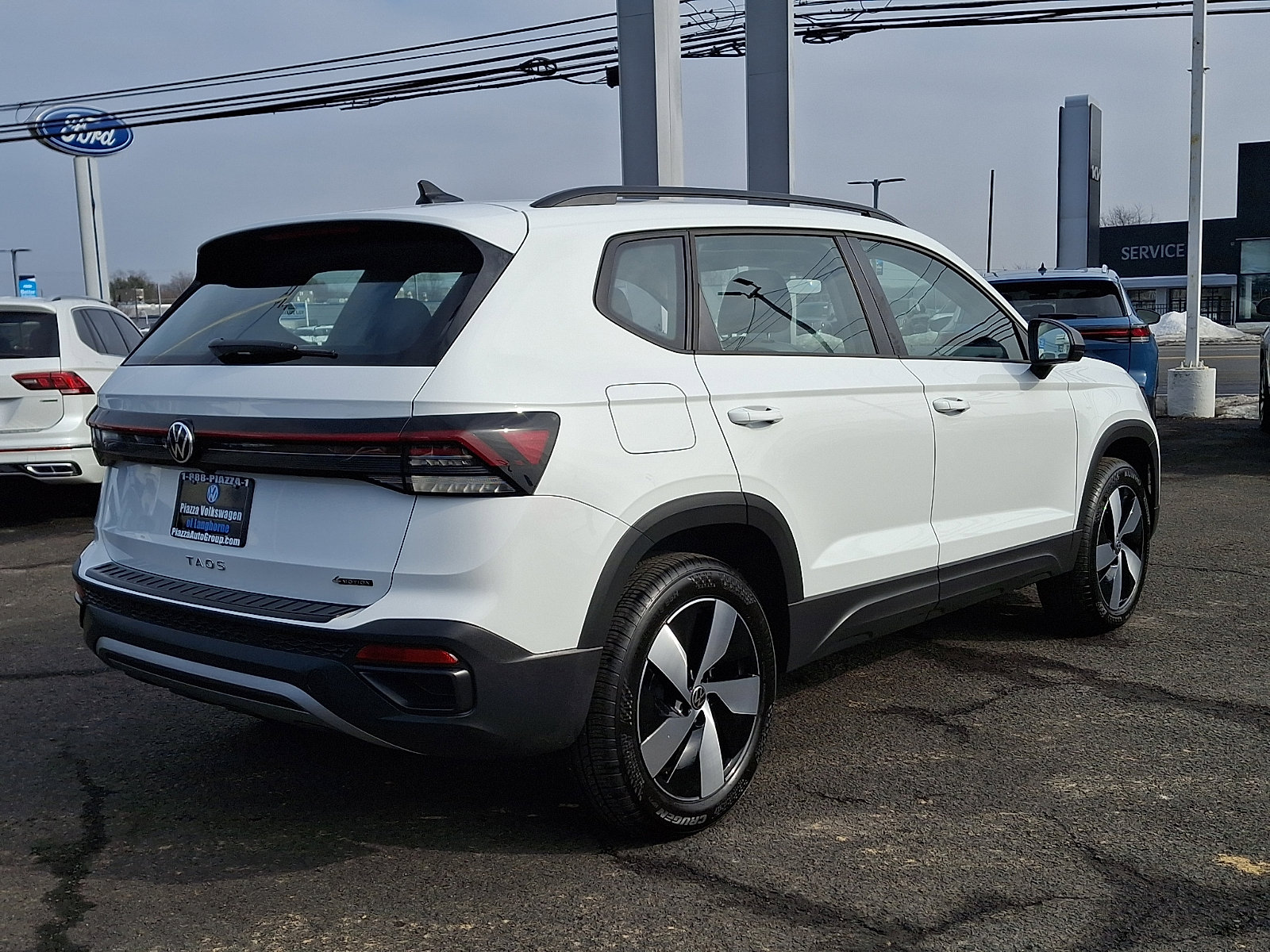 Certified 2025 Volkswagen Taos S AWD/4WD image 7