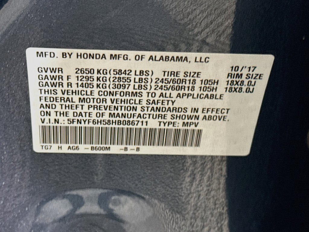 Used 2017 Honda Pilot EX-L image 38