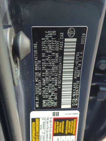 Certified 2019 Toyota Avalon Limited w/ All Weather Liner Package FWD image 28