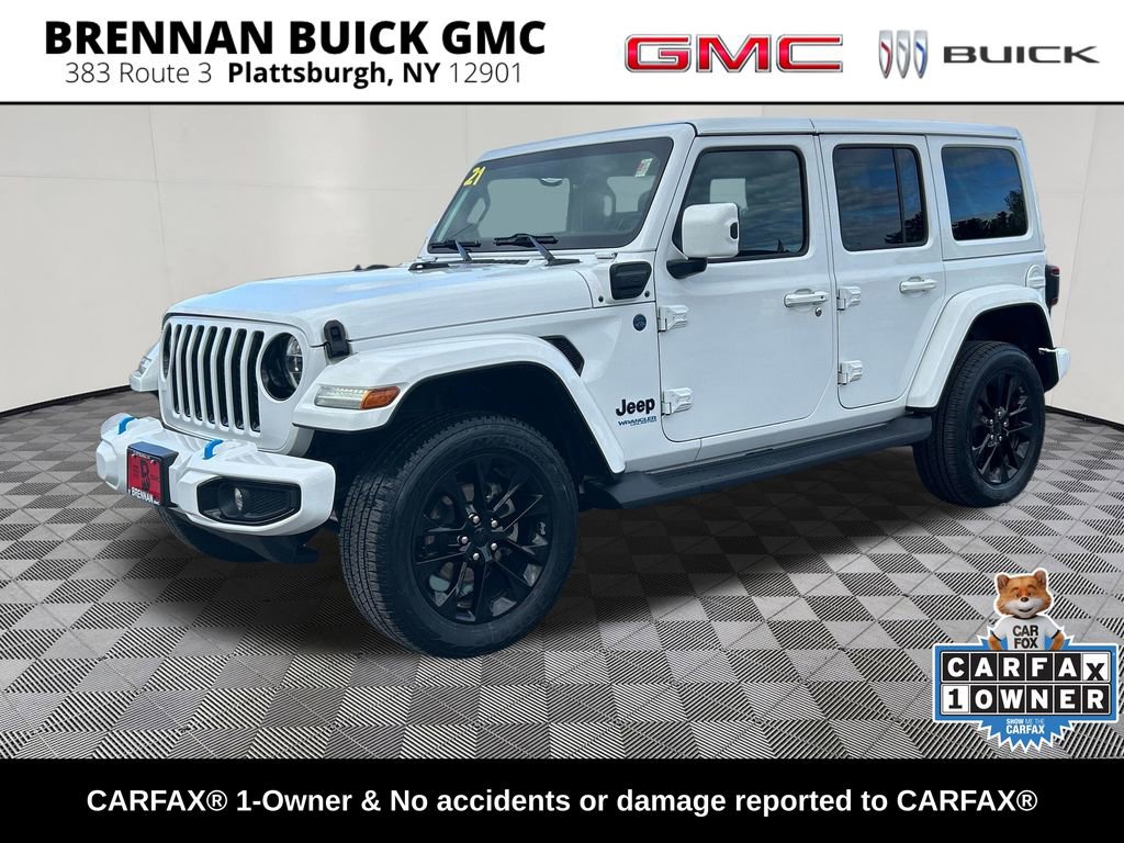 Used 2021 Jeep Wrangler Unlimited Sahara AWD/4WD image 1
