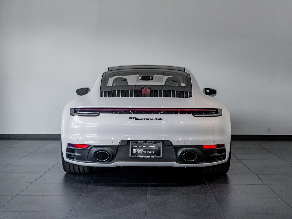 Certified 2024 Porsche 911 Carrera 4S w/ Sport Package image 6