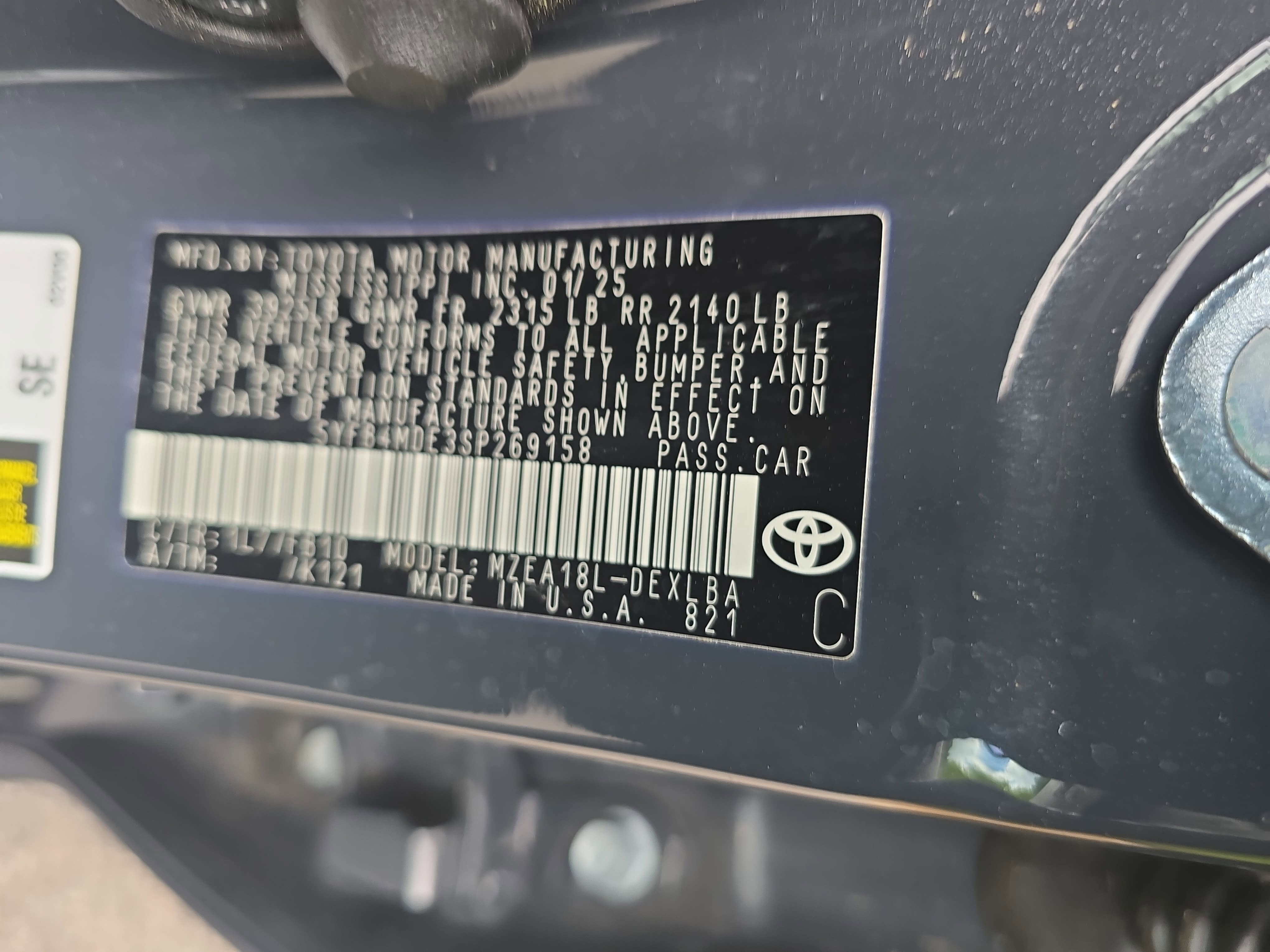 Certified 2025 Toyota Corolla LE w/ LE Premium Package FWD image 32