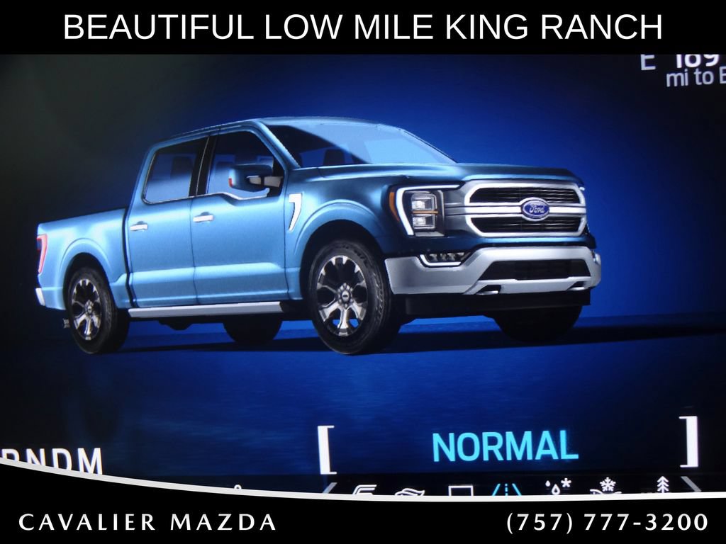 Used 2021 Ford F150 King Ranch w/ Equipment Group 601A High AWD/4WD image 38