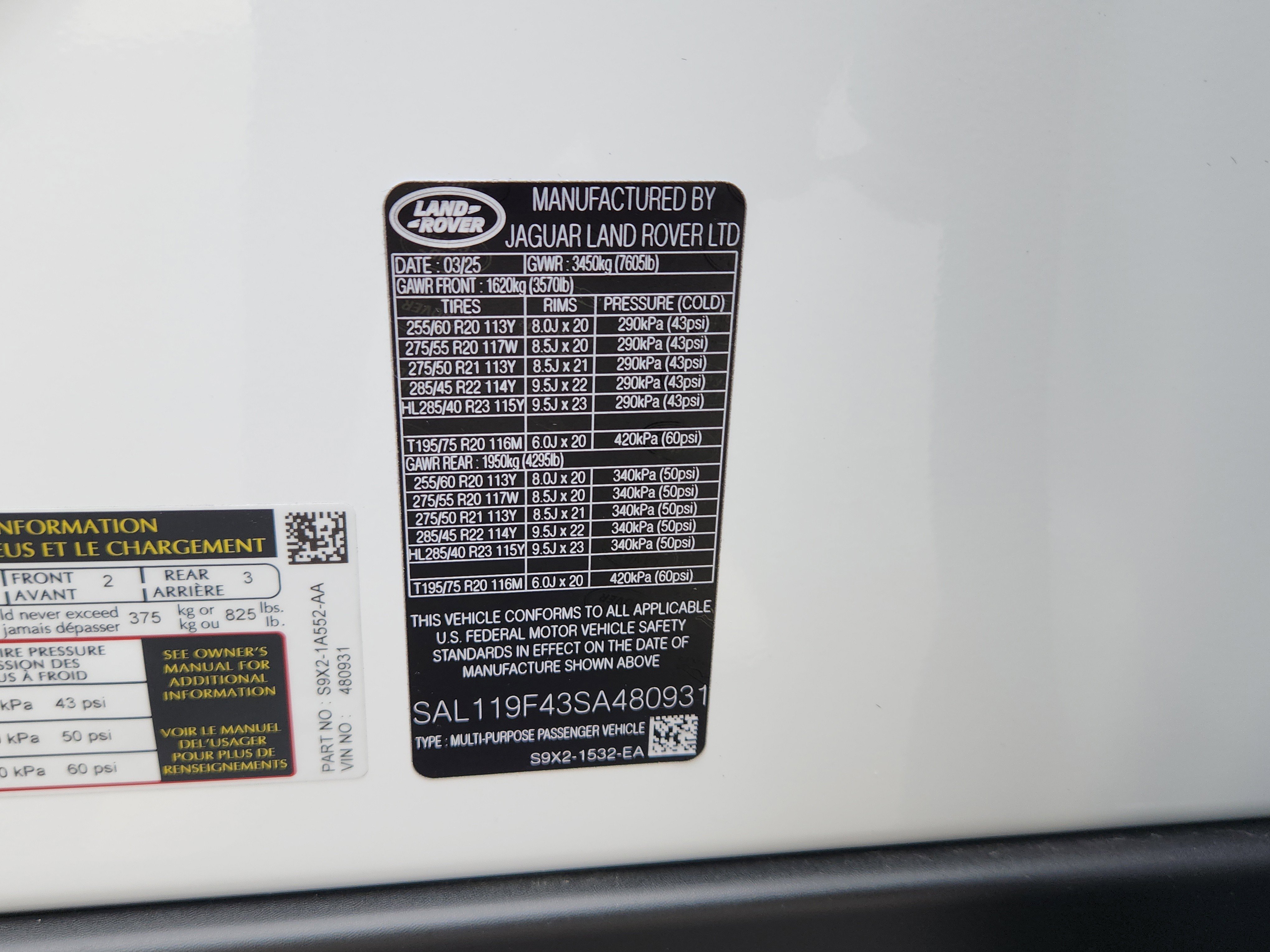 New 2025 Land Rover Range Rover Sport Autobiography image 22