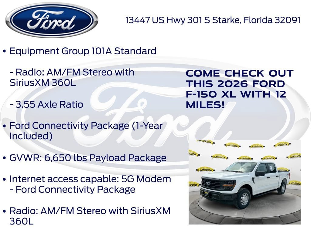 New 2026 Ford F150 XL AWD/4WD image 15